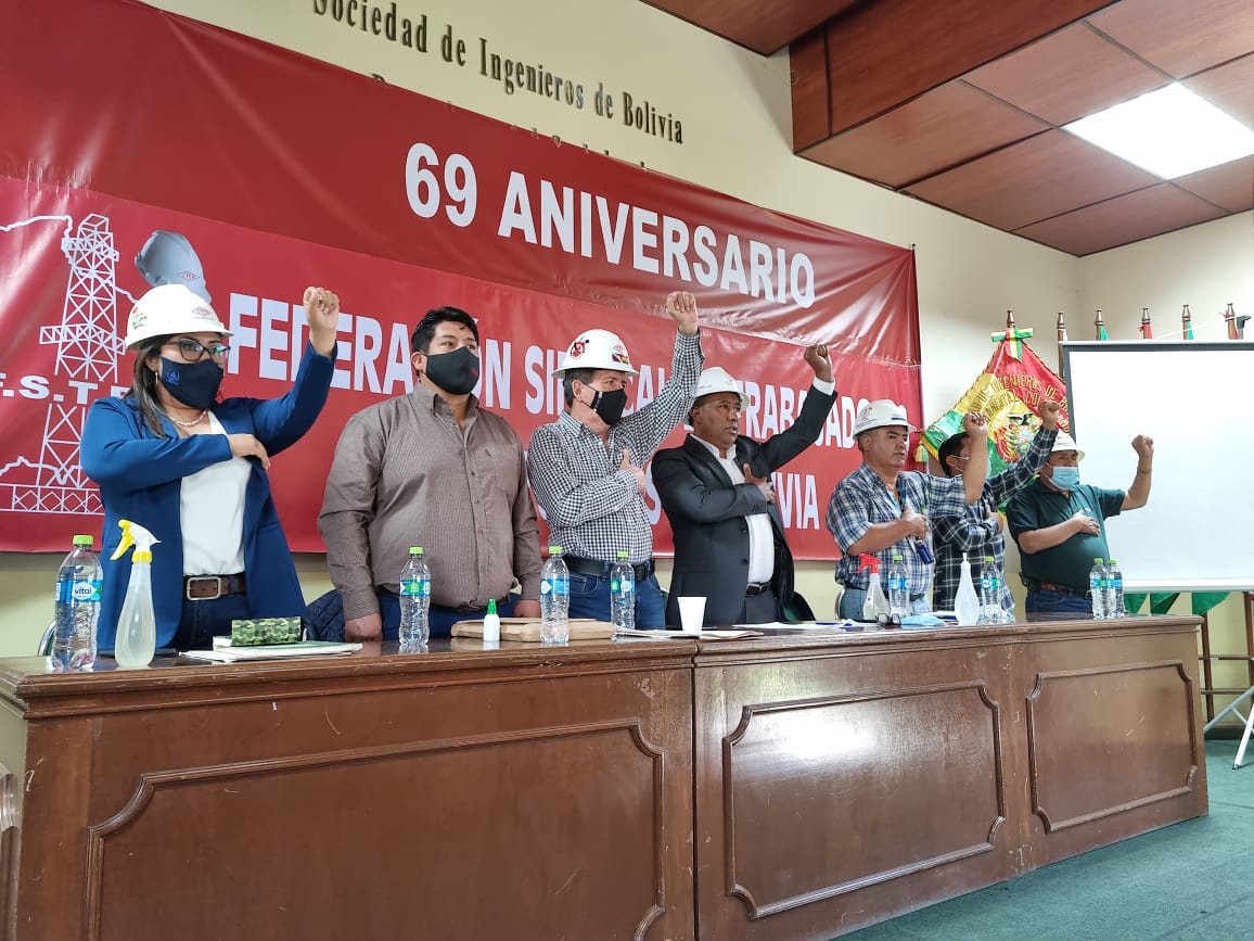 YPFB saluda a la Federación Sindical de Trabajadores Petroleros por su 69 aniversario