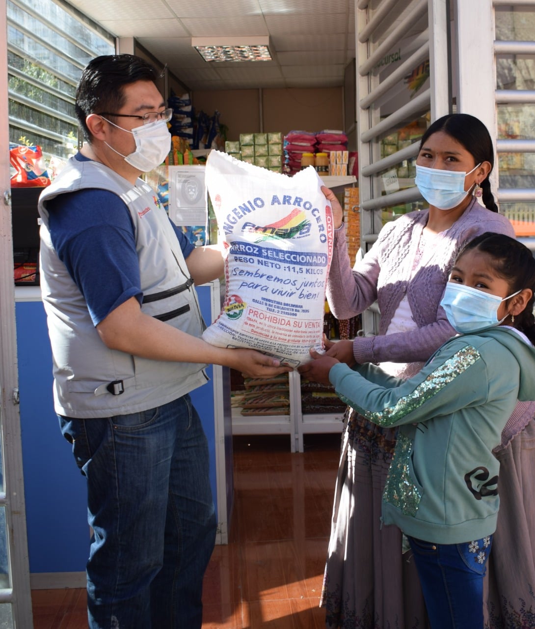 Presidente Arce invita a adquirir con la “Billetera móvil” productos nacionales de Emapa y puntos autorizados