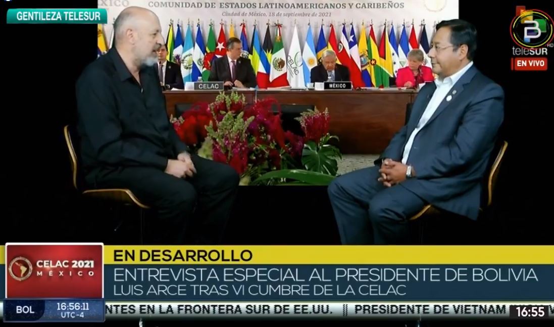 Arce: La derecha es democrática, defensora de los DDHH y del medioambiente cuando le conviene; cuando no, convierte a las democracias en dictaduras
