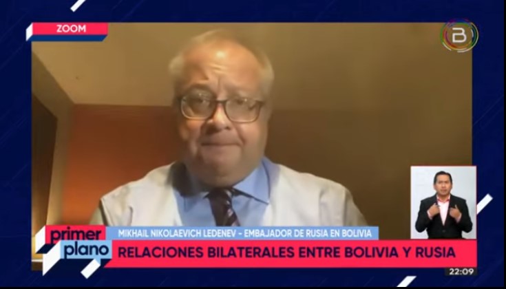 Rusia anuncia que está dispuesta a enviar medicinas a Bolivia para tratar dolencias post COVID-19