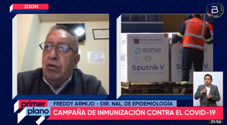 Epidemiología: No existe problema en esperar para la aplicación de la segunda dosis de la vacuna Sputnik V