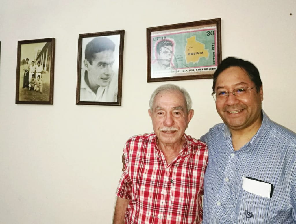 Presidente Arce lamenta fallecimiento de Osvaldo “Chato” Peredo y destaca su lucha por la justicia social