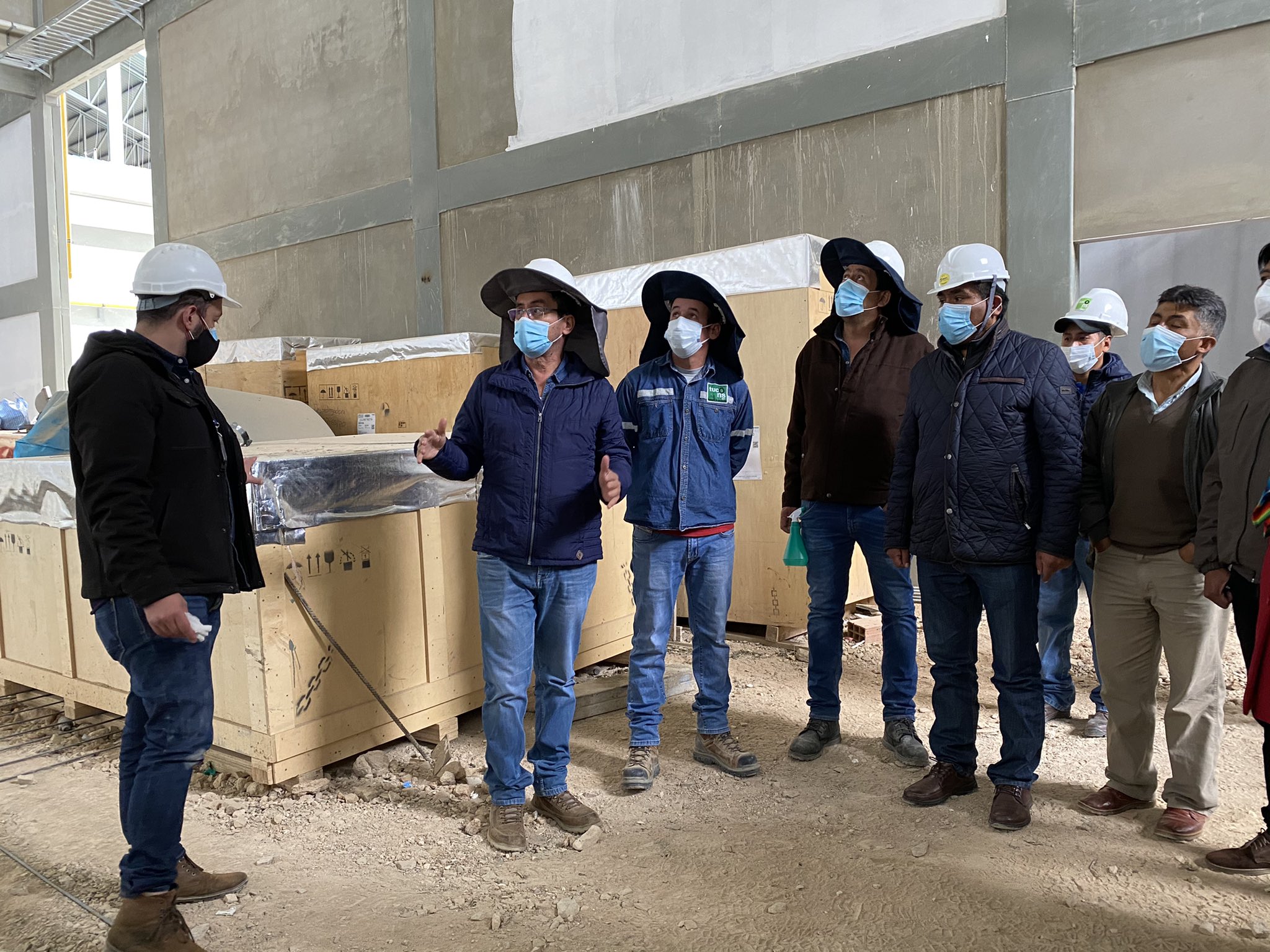 Construcción de la Planta Industrializadora de Quinua en Oruro tiene un avance del 67%