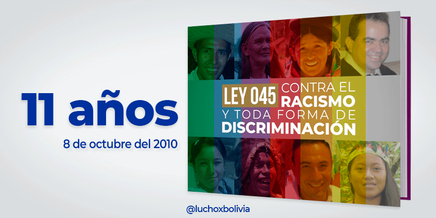 Presidente Arce destaca vigencia de la Ley 045 y ratifica compromiso para eliminar el discurso de odio en Bolivia