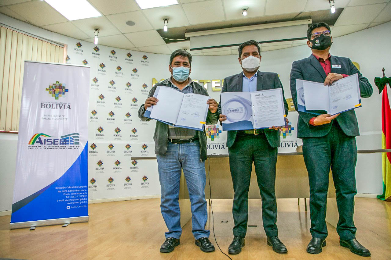 Presidente: Gobierno y Culpina garantizan Bs 50,5 millones para equipar el hospital de segundo nivel de ese municipio