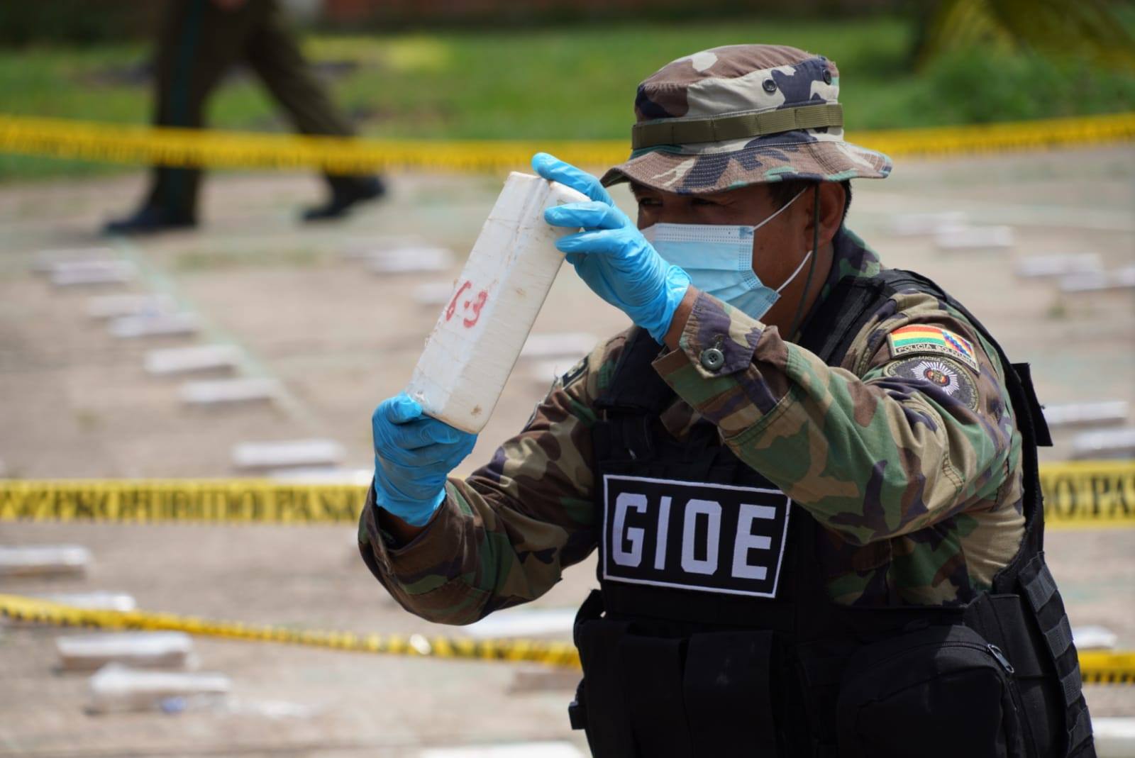 FELCN incauta 540 paquetes de sustancias controladas en dos operativos de interdicción en Beni