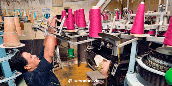 Arce destaca incremento del 16% en la exportación de textiles a octubre de 2021