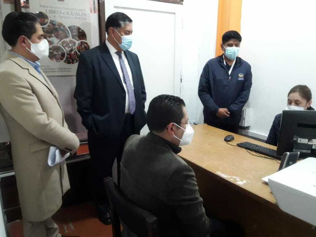 Fiscalía inaugura sala de denuncias verbales en La Paz