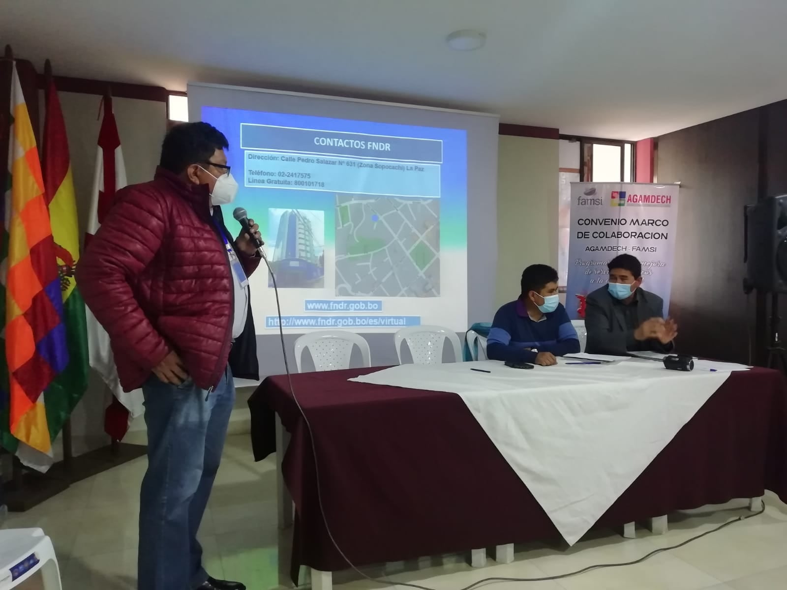 FNDR socializa los requisitos y condiciones del FARIP con municipios de Chuquisaca, Potosí y Tarija