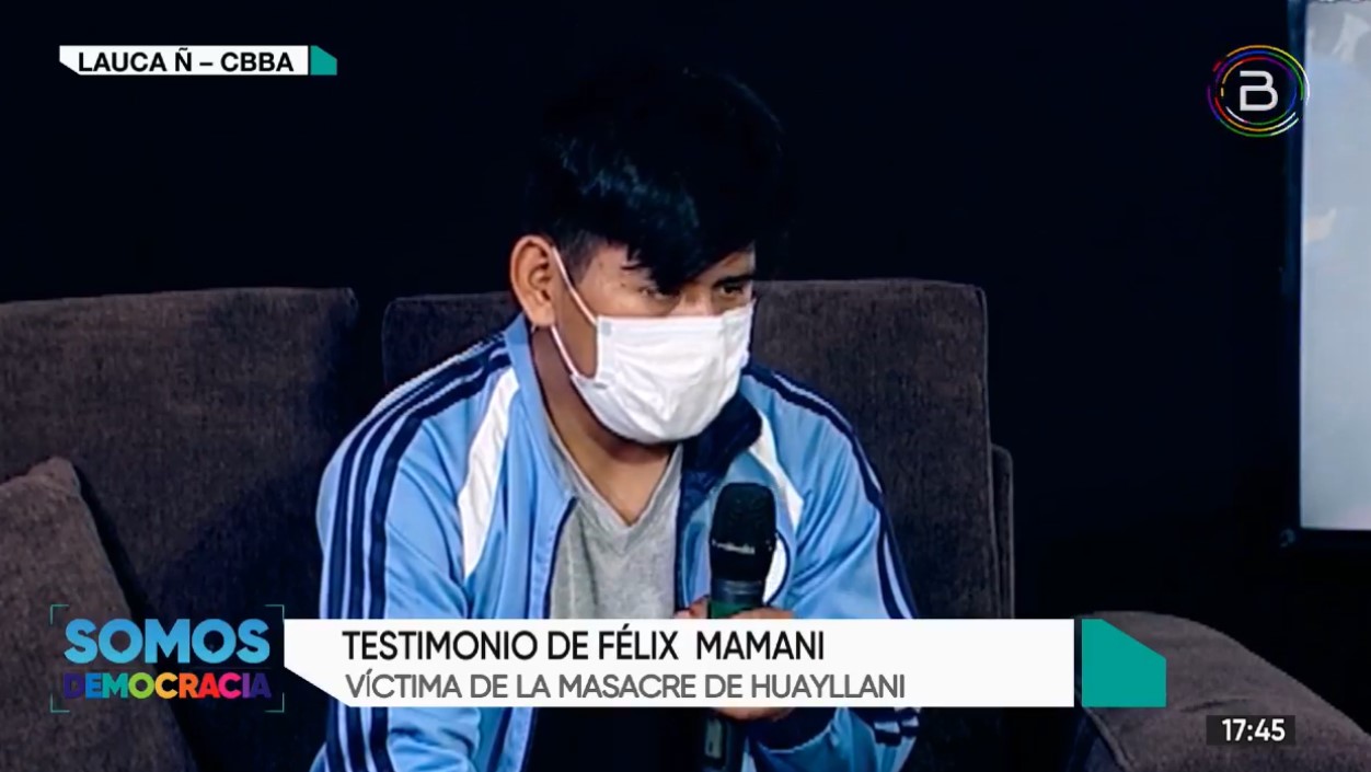 Víctima de la masacre de Huayllani: “Me destrozaron la mandíbula con sus armas”