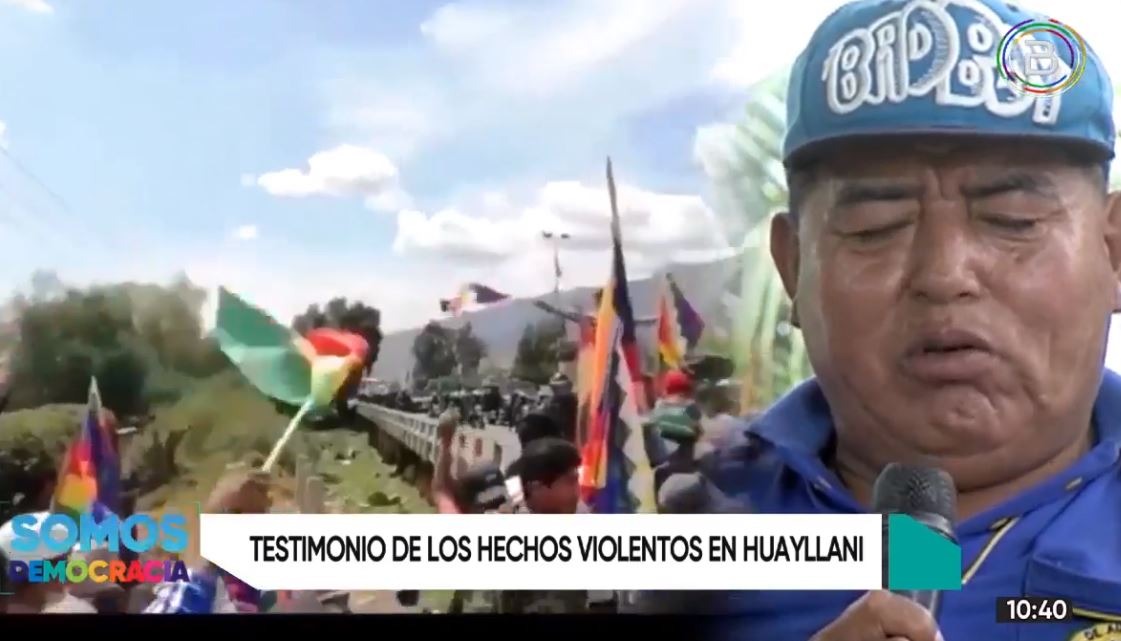 Detenido en la masacre de Sacaba: “Pido justicia de una vez”