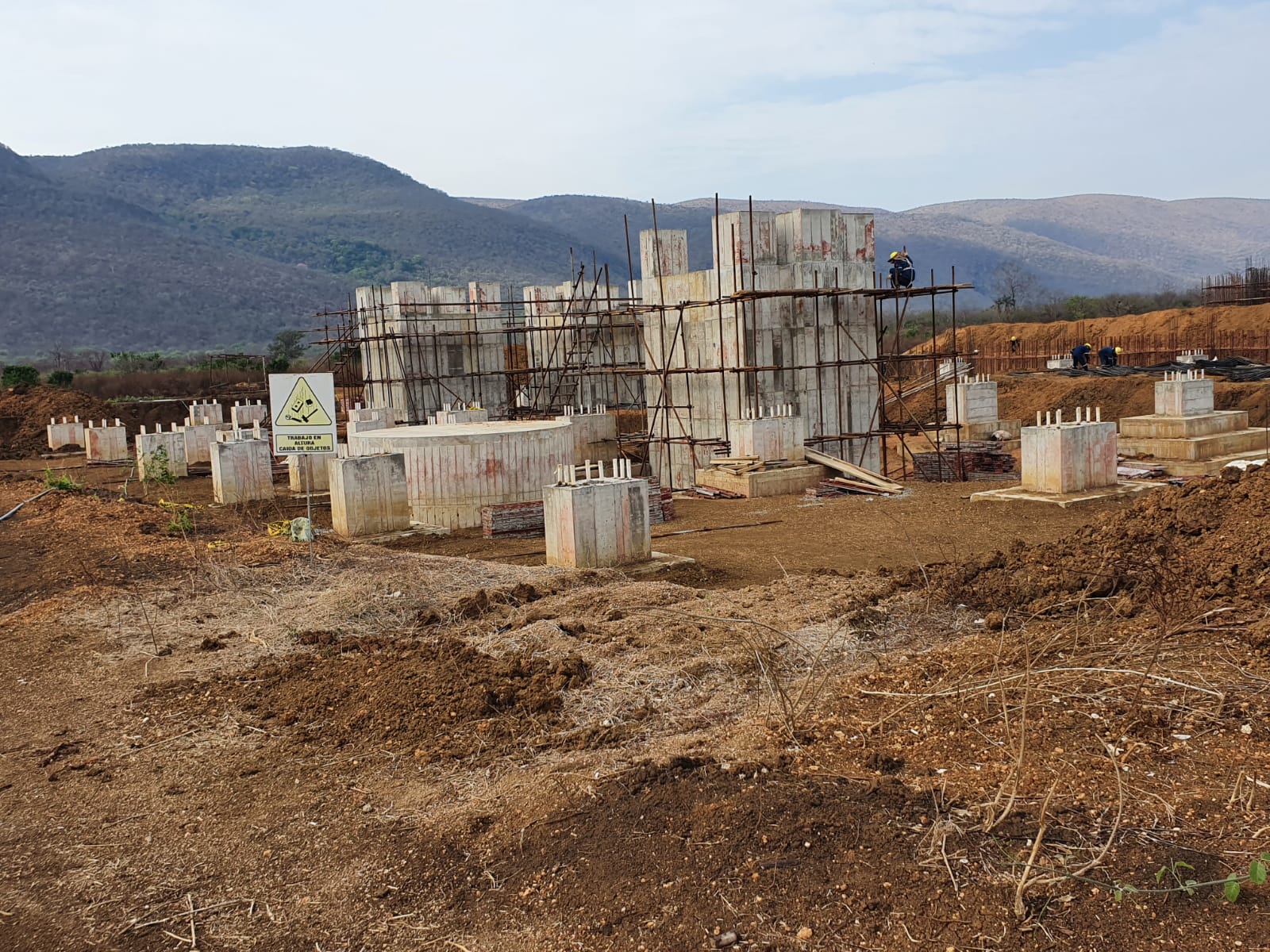 Reportan cerca del 40% de avance físico en construcción de la planta siderúrgica del Mutún en Santa Cruz