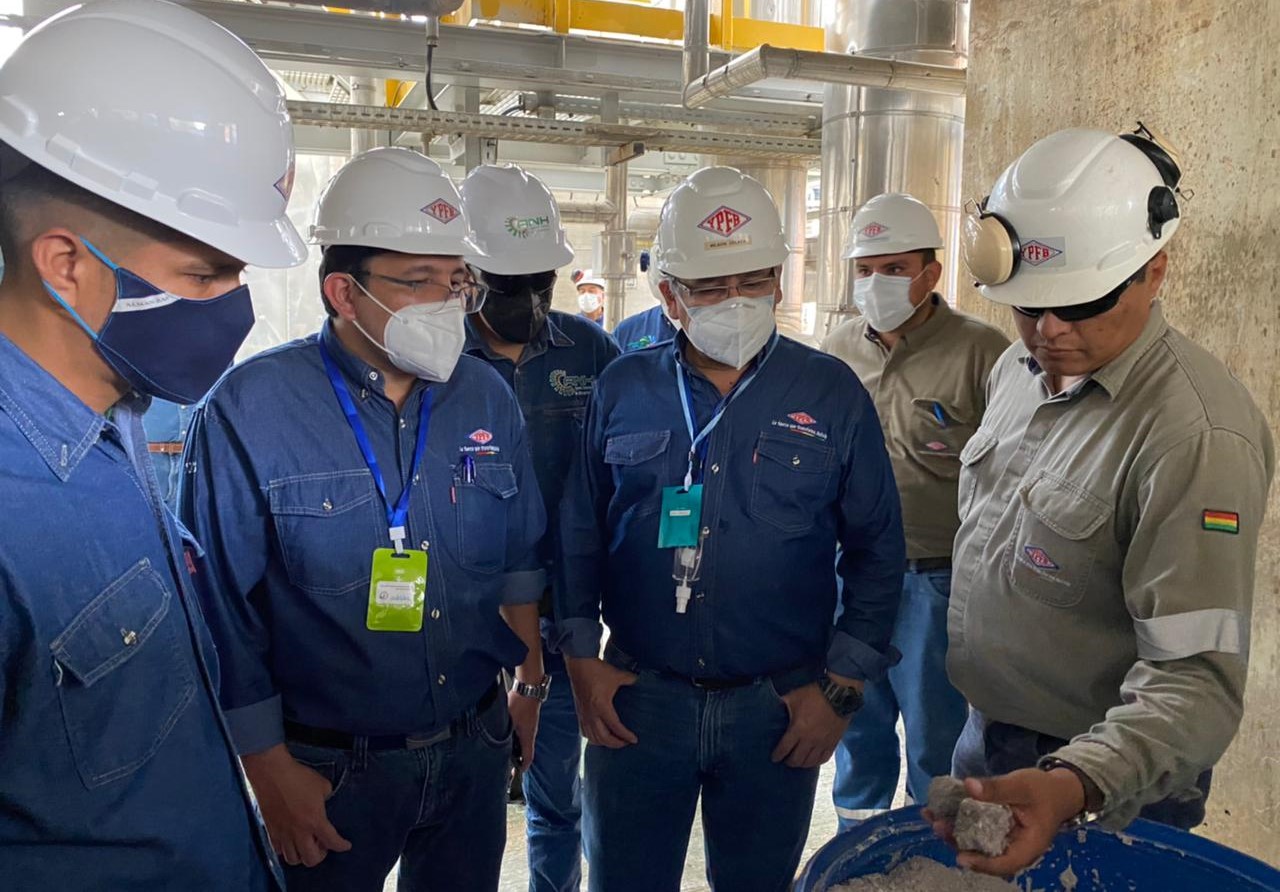 Nueva inspección a Planta de Amoniaco y Urea verifica avance en los cronogramas