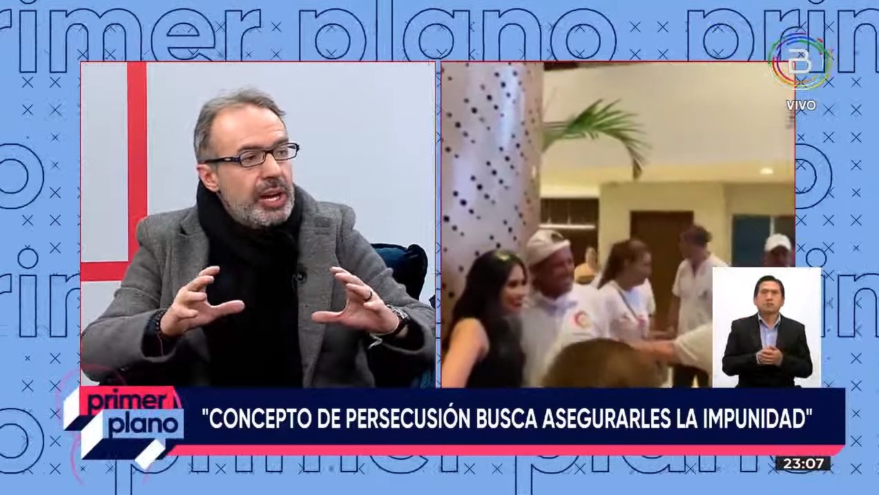 Richter: Concepto de “persecución política” busca la impunidad y dejar abierta la puerta para otro golpe