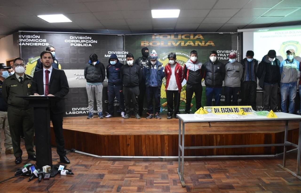 La Policía aprehendió a 10 bloqueadores que portaban dinamitas