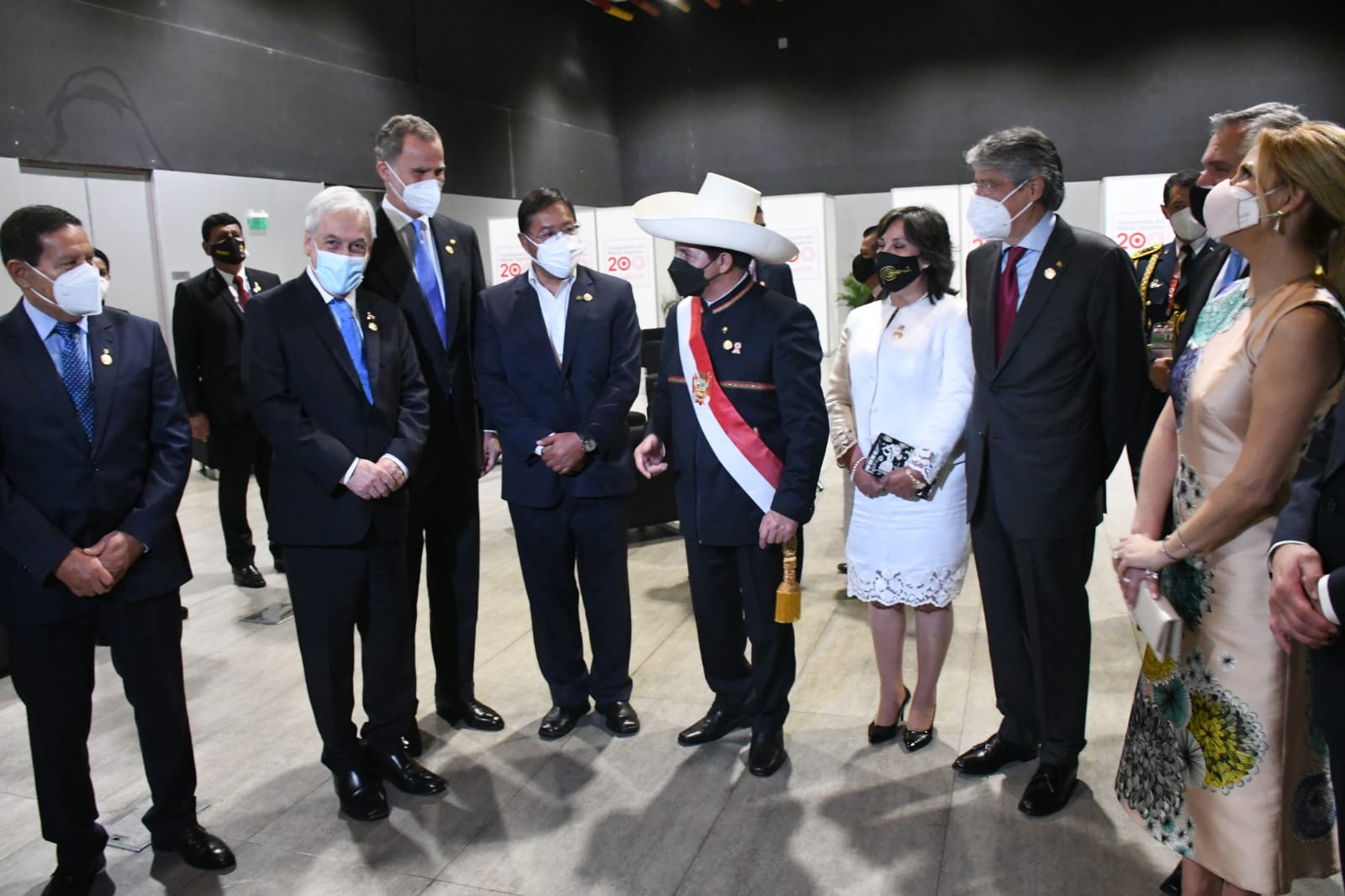 Presidente destaca coincidencias del modelo boliviano con la propuesta de gobierno de Pedro Castillo