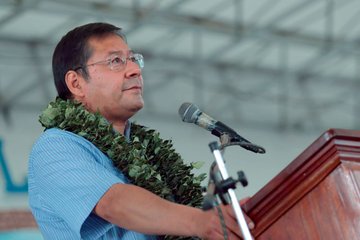 Presidente pide unidad al MAS para enfrentar intentos de división de la derecha política con noticias falsas