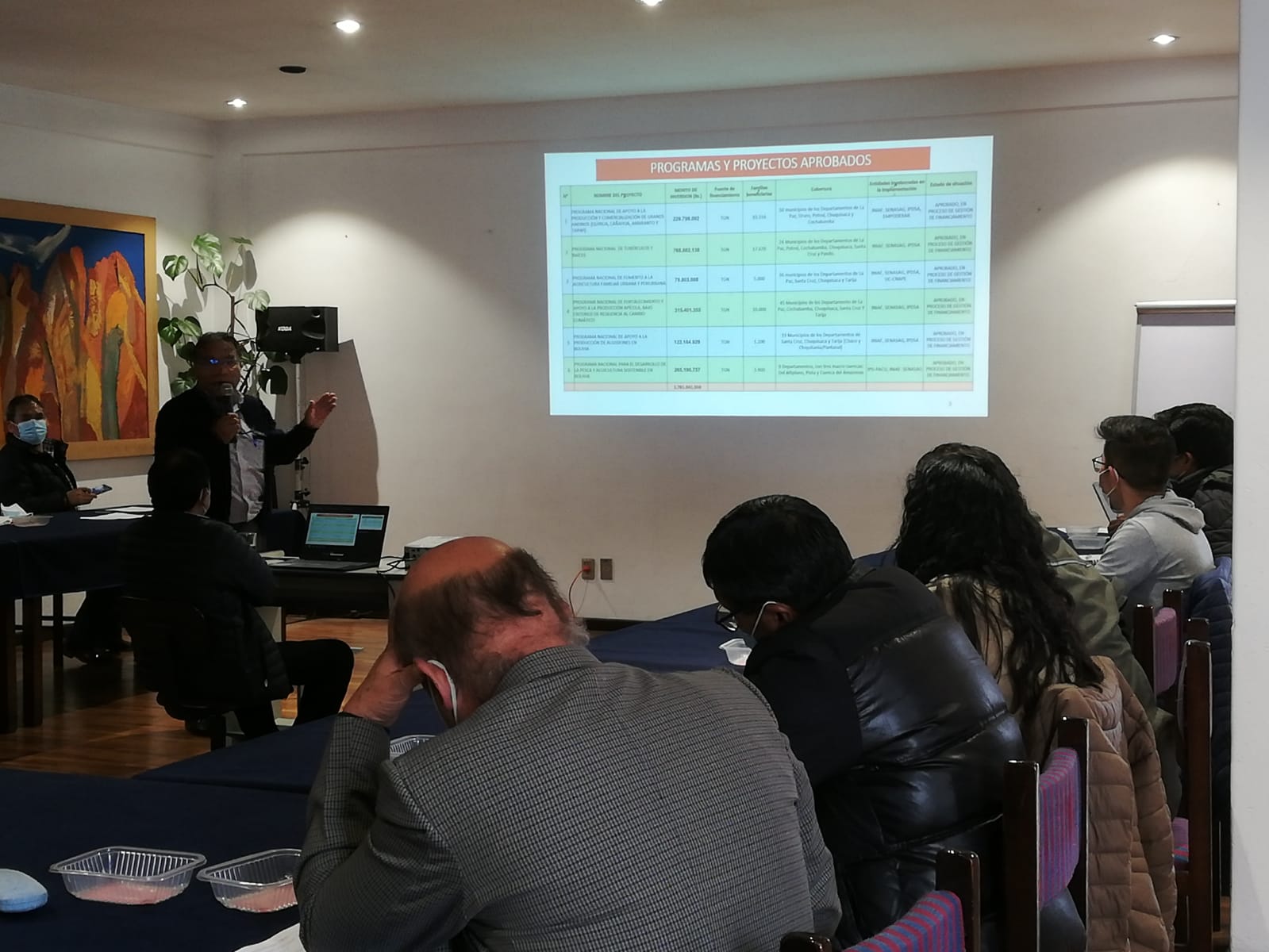 Gobierno coordina con entidades públicas y privadas implementación de proyectos para el desarrollo agropecuario del país