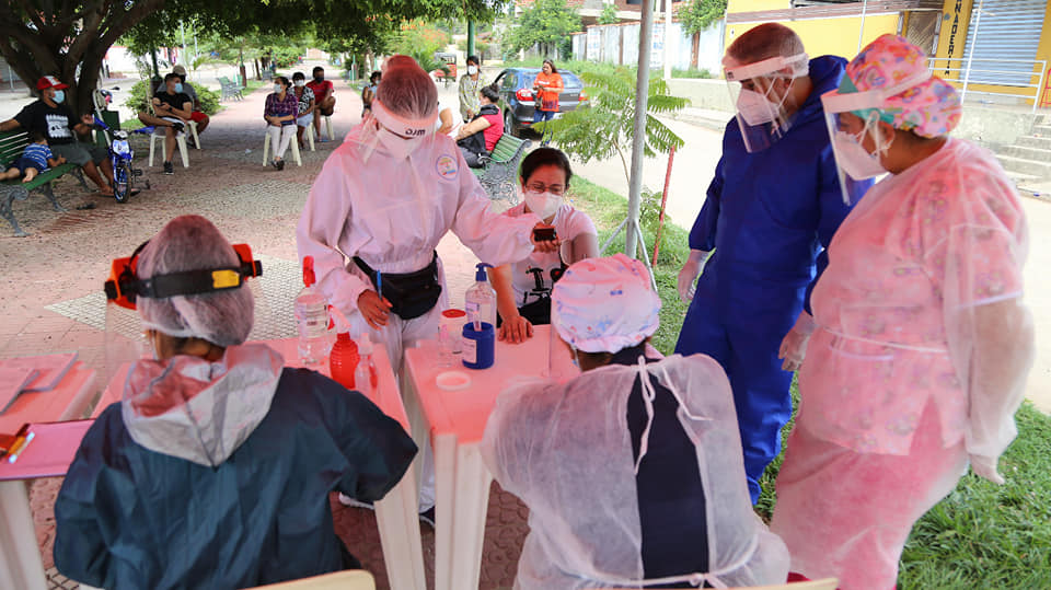 Santa Cruz: 11 centros de salud realizan pruebas masivas de antígeno nasal