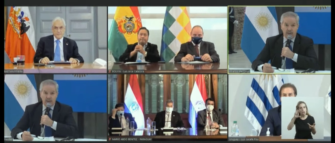 Bolivia reitera pedido de participación en el Mercosur como miembro pleno para contribuir en integración regional