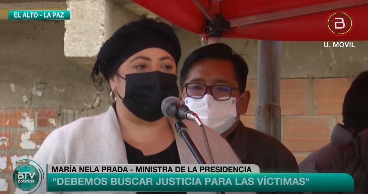 Ministra: Oposición recurre otra vez a las mentiras para evitar que la justicia llegue a las víctimas de las masacres de 2019