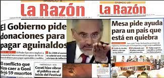 Oficialismo le recuerda a Carlos Mesa que es el menos indicado para hablar de economía