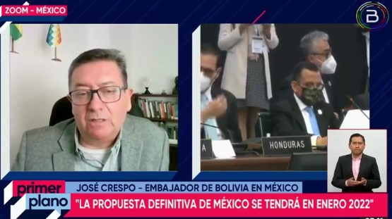 Embajador afirma que Gobierno de México tendrá propuesta definitiva para la sustitución de la OEA en enero de 2022