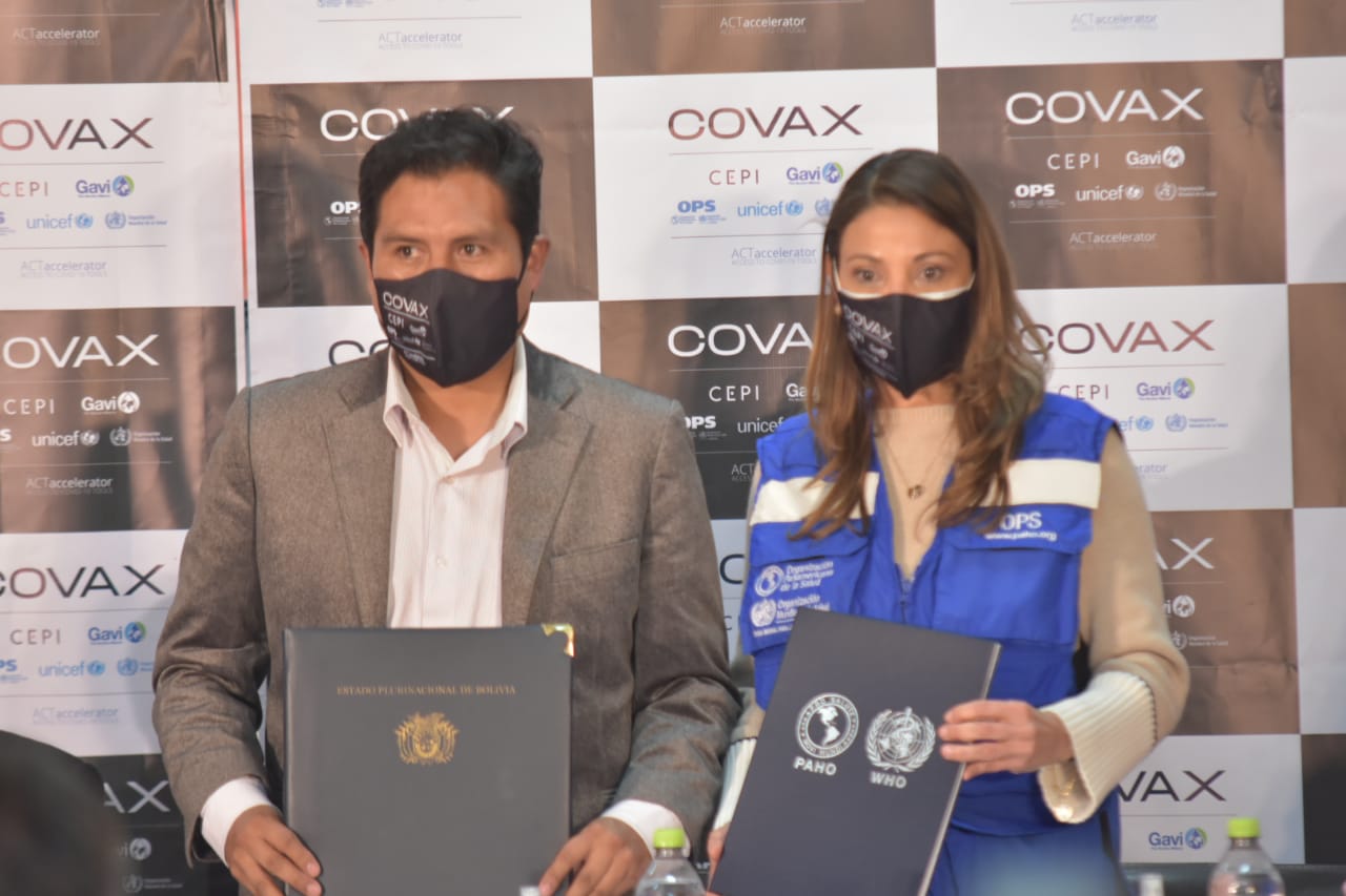 OPS/OMS destaca esfuerzo del Gobierno en la llegada de vacunas y anuncia arribo de más inmunizantes