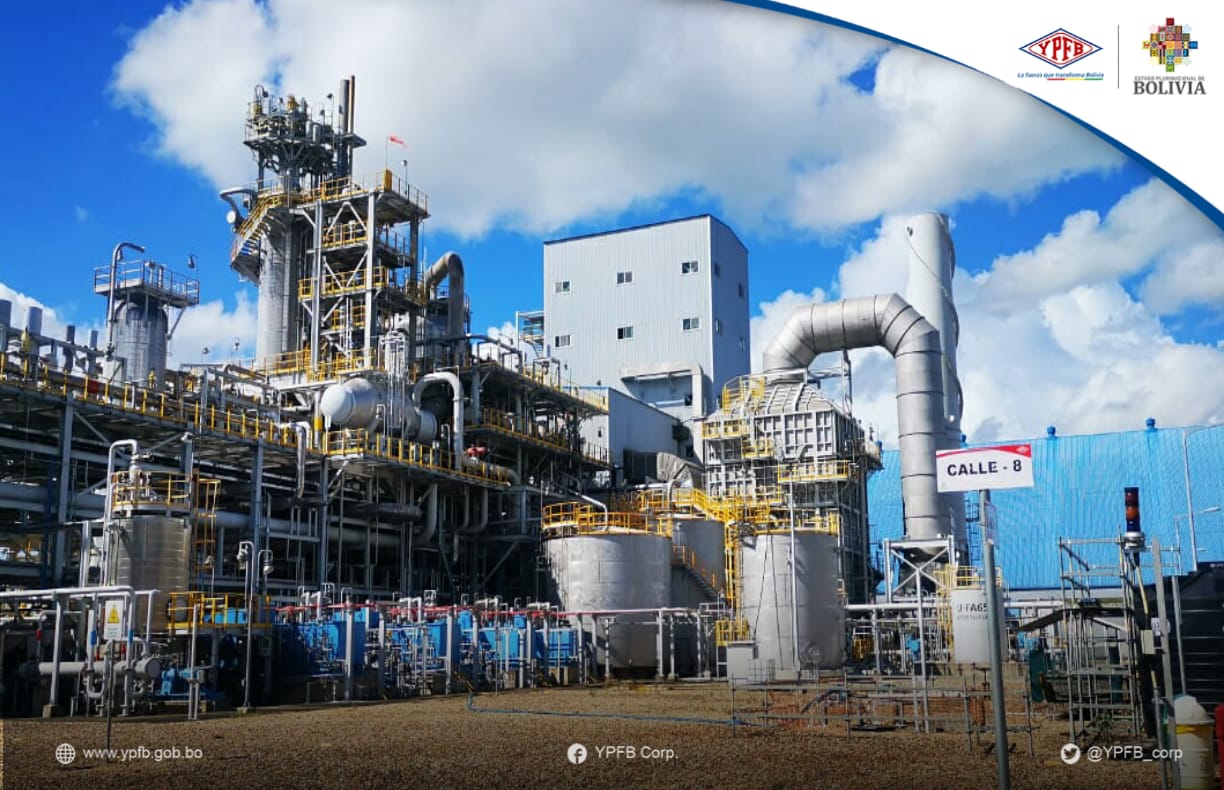 La reactivación de la Planta de Amoniaco y Urea tiene un costo de $us 53,14 millones