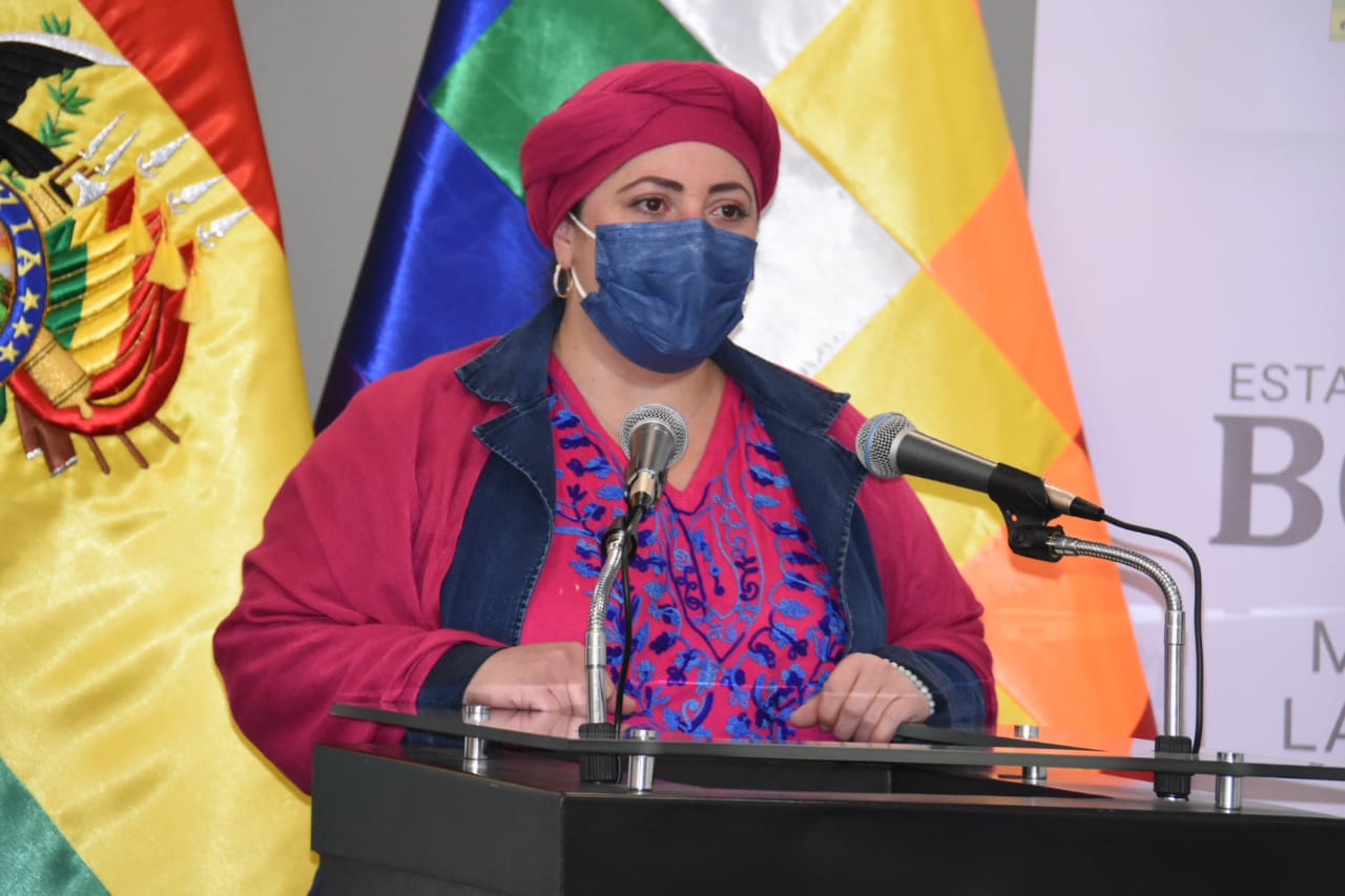 Ministra de la Presidencia asegura que informe del GIEI-Bolivia se convierte en una prueba del golpe de Estado