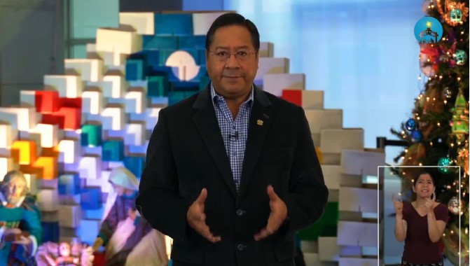 Ministra destaca reconocimiento de Luis Arce como uno de los mejores presidentes de la región