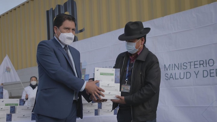 Gobierno refuerza la lucha contra COVID-19 con la adquisición de 2,4 millones de pruebas antígeno nasal