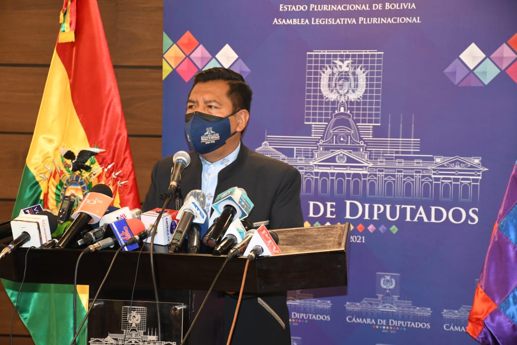 Mamani asegura que juicio de responsabilidades contra Añez es un compromiso del Legislativo con el pueblo