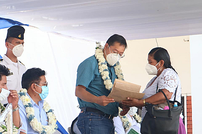 Presidente Arce entrega 602 títulos ejecutoriales de tierras para Santa Cruz