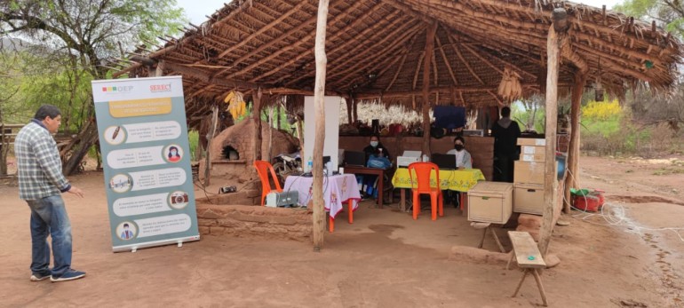 OEP activa campaña en las comunidades indígenas de Tarija