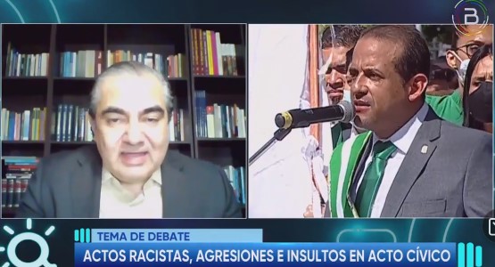Analista afirma que comportamiento de Camacho y su gente en efeméride de Santa Cruz fue un acto flagrante de intolerancia y racismo