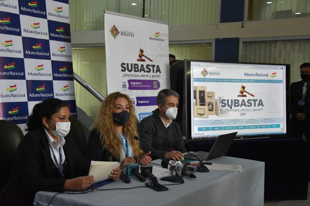 Aduana Nacional subastará 926 lotes de mercadería de contrabando desde el 8 de marzo