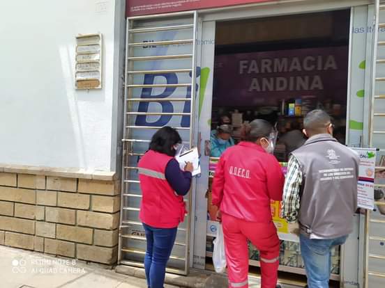 Inspeccionan 272 farmacias de Sucre para evitar especulación