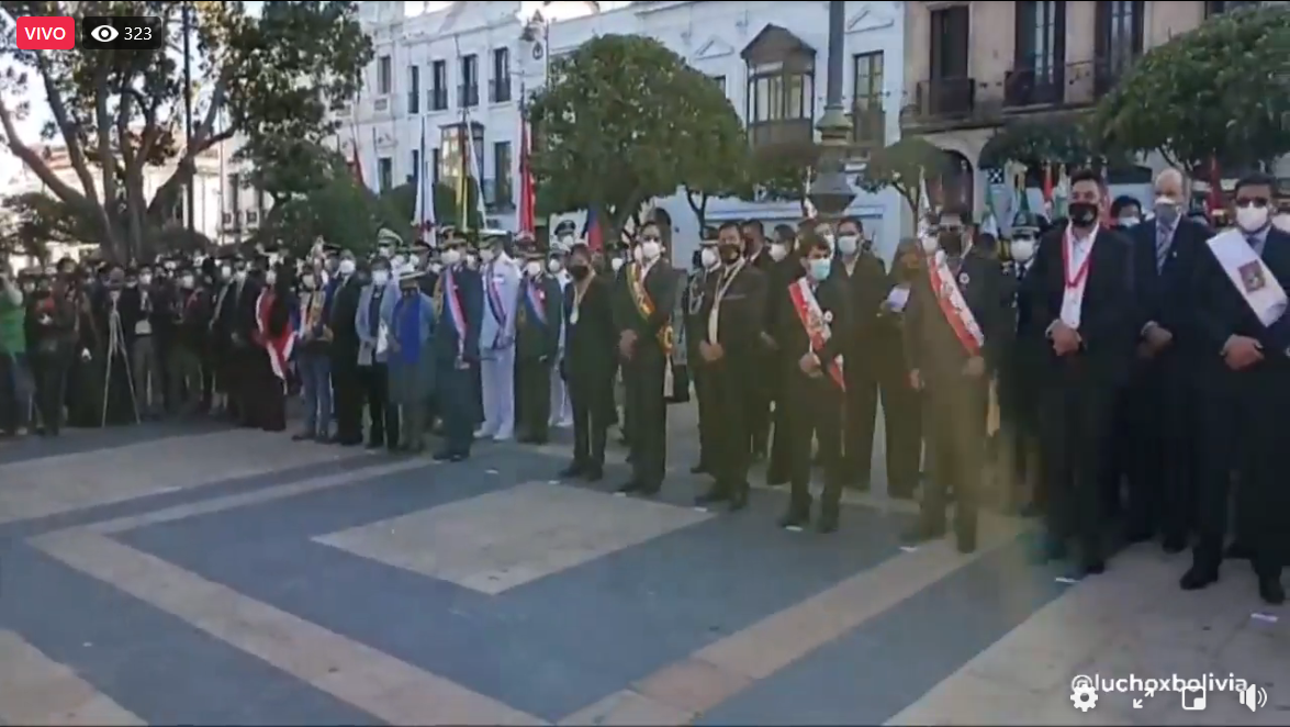 Conmemoran 212 años del Primer Grito Libertario de Latinoamérica en Chuquisaca (adelanto)