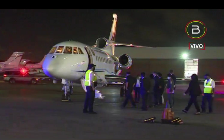 Presidente Arce arriba a Nueva York para participar en el 76 período de sesiones de las Naciones Unidas