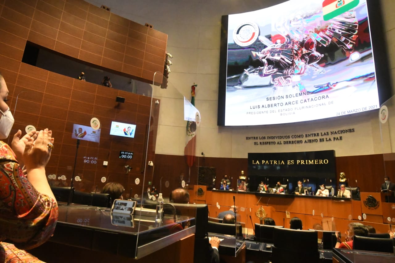 Bolivia y México fortalecerán el diálogo y diplomacia interparlamentaria