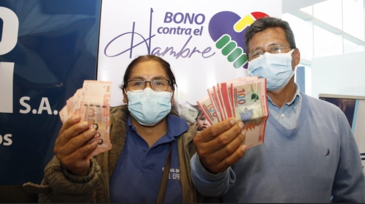 Instan a cobrar el Bono Contra el Hambre hasta el 31 de mayo