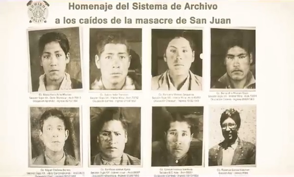 Presidente rinde homenaje a los mártires de la Masacre de San Juan