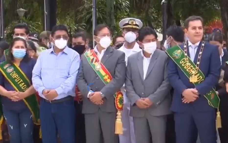Presidente participa de los actos protocolares por el 179 aniversario de creación del Beni