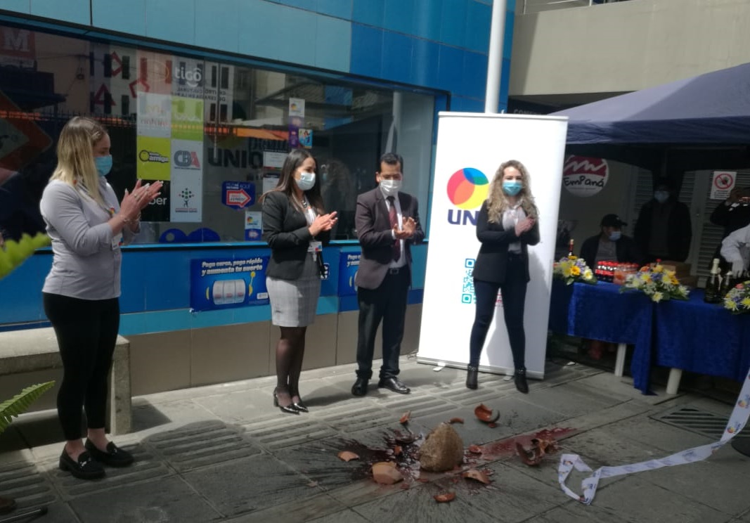 Banco estatal amplía su cobertura e inaugura el denominado “Punto Unión” en La Paz y Santa Cruz