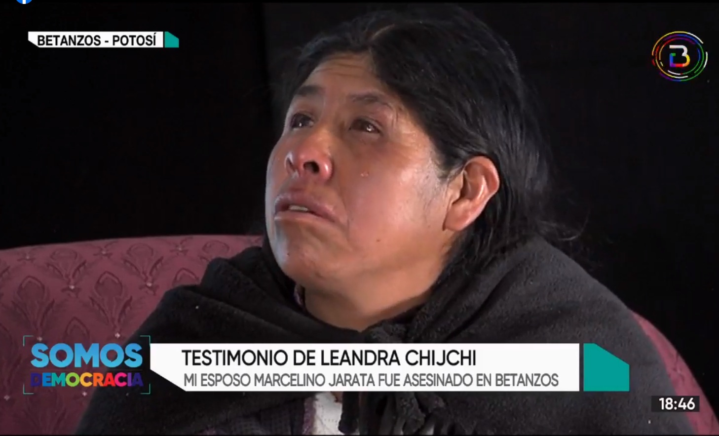 La esposa de Marcelino Jarata, baleado por policías en Betanzos, pide justicia y ayuda económica para ella y sus seis hijos