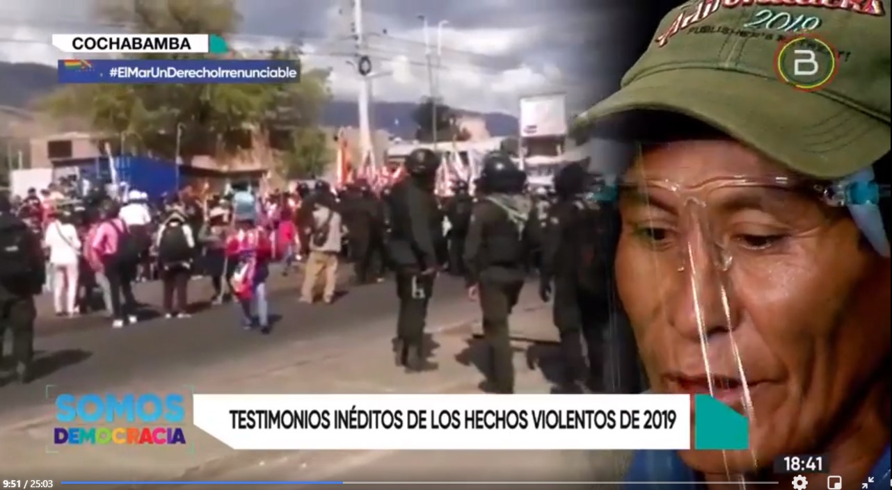 Víctima de la masacre de Sacaba: Nos mataron como a animales y por eso pido 30 años de cárcel para Áñez