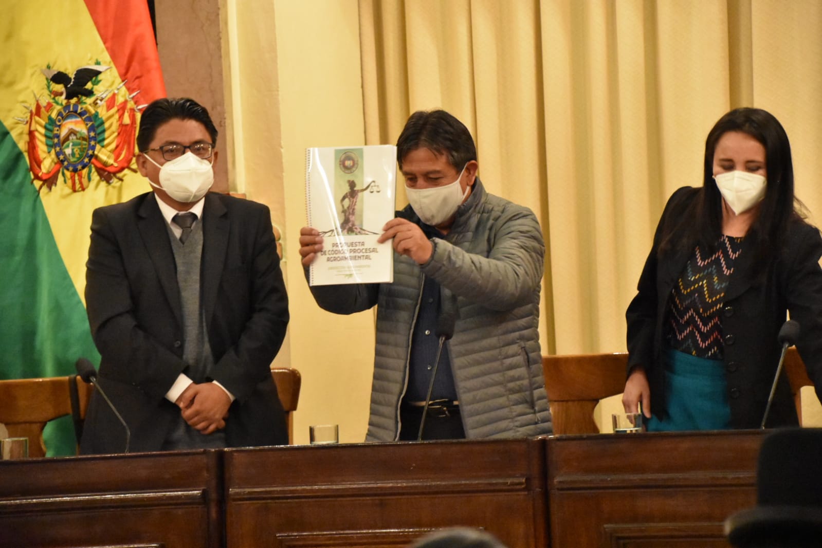 Tribunal Agroambiental y Ministerio de Justicia presentan propuesta de Código Procesal Agroambiental