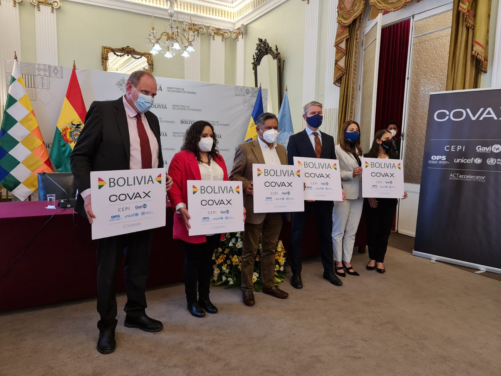 Suecia, vía mecanismo Covax, dona 153.600 dosis de vacunas AstraZeneca