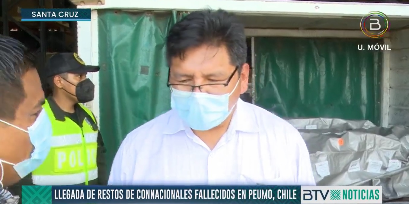 Llegan los restos mortales de compatriotas fallecidos en accidente en Chile